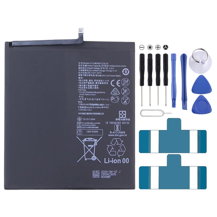 Sostituzione batteria 6000mAh per Huawei MediaPad M6 Turbo 8.4 / M6 8.4 VRD-AL09 VRD-AL10 VRD-W10 VRD-W09 HB30A7C1ECW, For Huawei MediaPad M6 Turbo 8.4 / M6 8.4 Sostituzione batteria 6000mAh per Huawei MediaPad M6 Turbo 8.4 / M6 8.4 VRD-AL09 VRD-AL10 VRD-W10 VRD-W09 HB30A7C1ECW, For Huawei MediaPad M6 Turbo 8.4 / M6 8.4